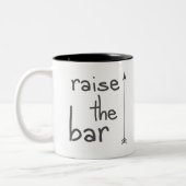 Heben Sie das Bar an Zweifarbige Tasse (Links)