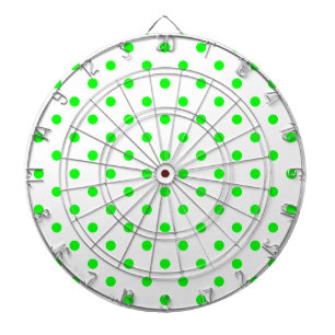 HEBEN SIE DAS DOT Green Polka Dot Dart Board. Dartscheibe