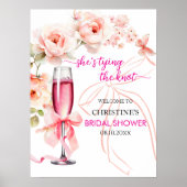 Heben Sie das Glas, das sie das Brautparty des Kno Poster (Vorne)