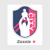 Heben Sie den Babyaufkleber an Aufkleber (Blatt)