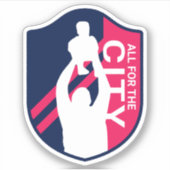 Heben Sie den Babyaufkleber an Aufkleber (Vorderseite)