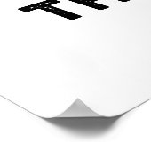 Heben Sie den Ruuf Funny Dog Pub Poster (Ecke)