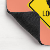 Heben Sie die Augen für Schweine, die möglicherwei Mousepad (Ecke)