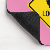 Heben Sie die Augen für Schweine, die möglicherwei Mousepad (Ecke)