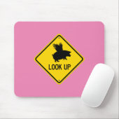 Heben Sie die Augen für Schweine, die möglicherwei Mousepad (Mit Mouse)