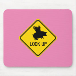 Heben Sie die Augen für Schweine, die möglicherwei Mousepad