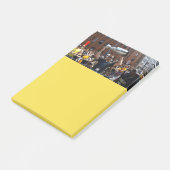 Heben Sie die Schale zweimal an Post-it Klebezettel (angewinkelt)