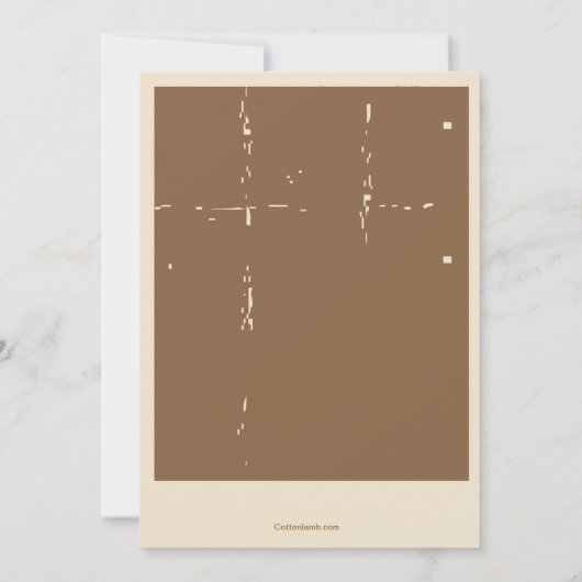 Heben Sie ein Glas Bier ein Einladung (Rückseite)