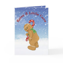 Heben Sie ein wenig Cane Falten Weihnachten