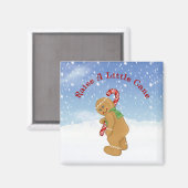 Heben Sie einen kleinen Cane-Spaß Magnet (Vorderseite/Rückseite)