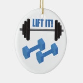 Heben Sie es an! Keramikornament (Rechts)