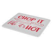 Heben Sie es wie seine heiße Schneidebrett (Ecke)