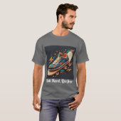 "Heben Sie hart, leben Sie frei - Männeraktives Li T-Shirt (Vorne ganz)