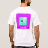heben Sie Ihr Bein an T-Shirt (Rückseite)