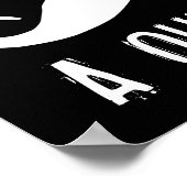 Heben Sie Ihr Handplakat Poster (Ecke)