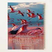 Heben Sie Ihre Augen auf Hoher, Gott & Schöpfung V Planer (Rückseite)