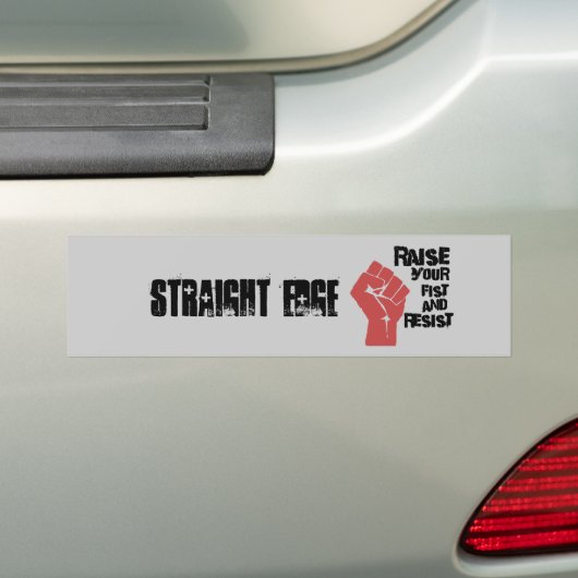 Heben Sie Ihre Faust an und widerstehen Sie Autoaufkleber (Auf Auto)
