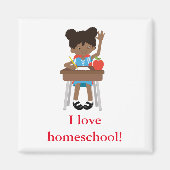 Heben Sie Ihre Hand, Hausschülerin Magnet (Vorne)