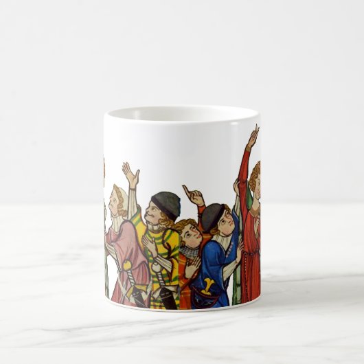 Heben Sie Ihre Hände II an Kaffeetasse (Mittel)