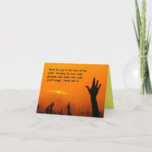 Heben Sie Ihre Mitteilungskarten an (Vorderseite)