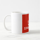 Heben Sie Ihre Standard-Tasse an Kaffeetasse (Links)