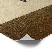 Heben Sie Ihre Worte Poster (Ecke)