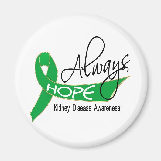 Heben Sie immer eine Nierenerkrankung Magnet (Vorne)