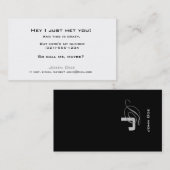 Heben Sie Linecardanruf ich auf Telefonnummerkarte (Vorne/Hinten)