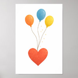 Heben Sie mein Herz Poster