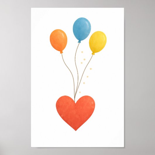 Heben Sie mein Herz Poster (Vorne)