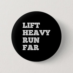 Heben Sie schwer, laufen Sie weit Hybrid-Sport-Fit Button
