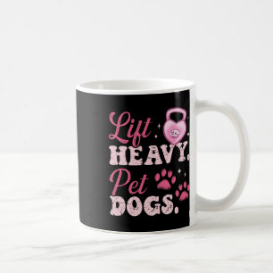 Heben Sie schwere Haustunde Workout Bodybuilding G Kaffeetasse