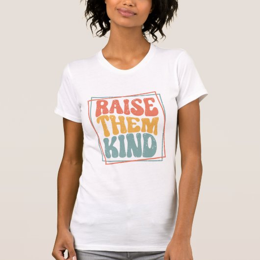 Heben Sie sie Kind Ladie's T - Shirt (Vorderseite)