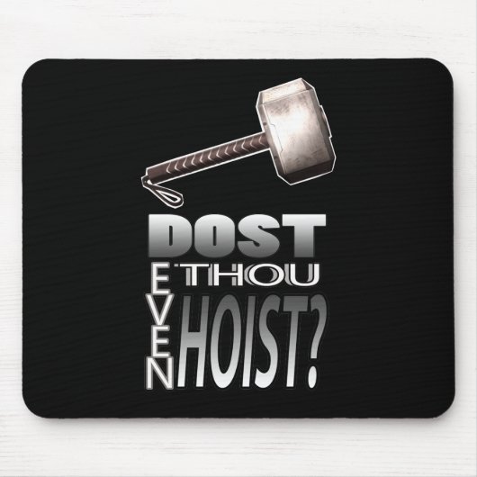 Heben Sie sogar an? Mousepad (Vorne)