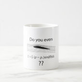 Heben Sie sogar an? Physik-Spaß Kaffeetasse (Mittel)