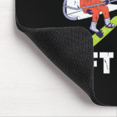 Heben Sie sogar die Snowboarder-Liebe an? Mousepad (Ecke)