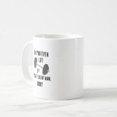 Heben Sie sogar Ihren Mitmenschen auf? Kaffeetasse (Vorderseite Links)