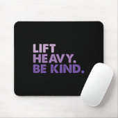 Heben Sie stark sind nette Inspiration positive Vi Mousepad (Mit Mouse)