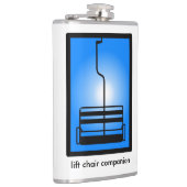 heben Sie Stuhlbegleiterflasche durch Flachmann (Rechts)