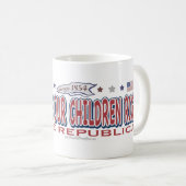 Heben Sie unsere Kinderrechte Tasse an (VorderseiteRechts)