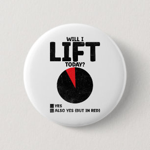 Heben wir heute Gewicht Button