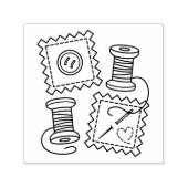 Heber für das Nähen des Flugzeugs - Nadelgewinde Permastempel (Design)