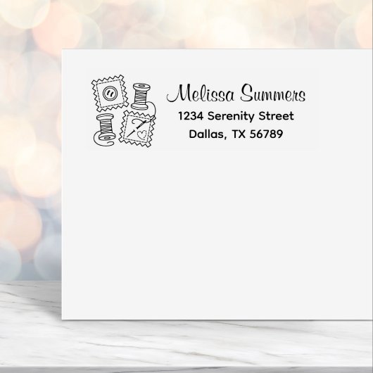 Heber für das Nähen des Flugzeugs - Vorderseite fü Permastempel