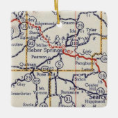 Heber Springs AR Keramikornament (Vorderseite)