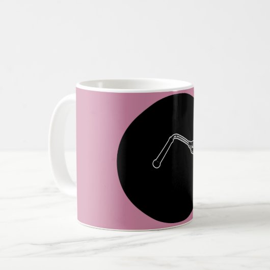 Hebewinde-Tasse Kaffeetasse (Vorderseite Links)