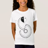 Hebi Snake Zodiac Sign T-Shirt (Vorderseite)
