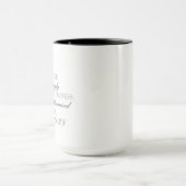 Hebräer 10:23 Hoffnung Bibelvers Tasse (Zentrum)