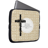 Hebräer-11:1 Laptop-oder Netbook Laptopschutzhülle (Vorne Rechts)