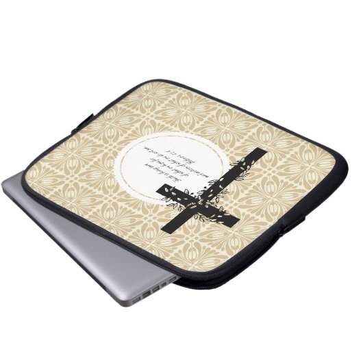 Hebräer-11:1 Laptop-oder Netbook Laptopschutzhülle (Vorne Knopf)