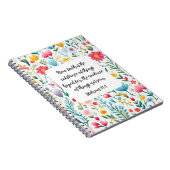 Hebräer 11:1 Spiral-Foto-Notizbuch Notizblock (Rechte Seite)